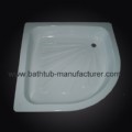 Arc-shaped steel enameled shower trays(XD2201)
